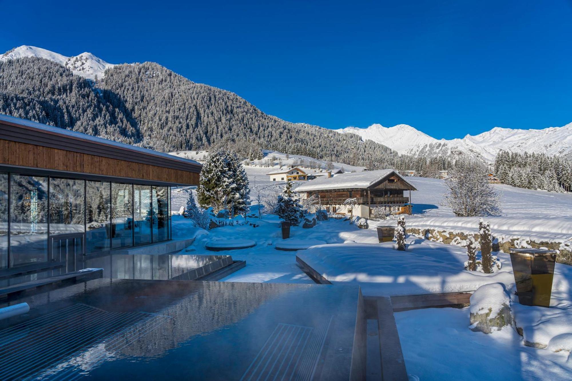 Hotel Plunhof Ridanna Esterno foto